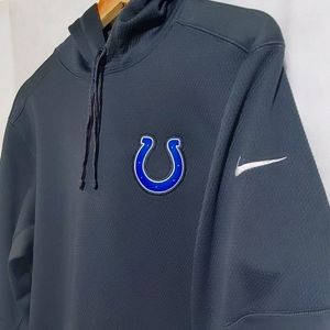 Indianapolis Colts Men's Nike hoodie Size Small Charcoal Gray